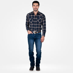 Jeans Vaquero Wrangler Slim Boot Hombre 835