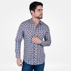 Camisa Vaquera Wrangler Western Fashion Hombre 868