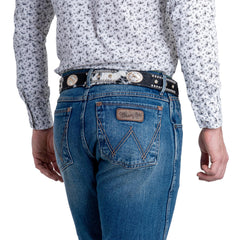 Jeans Vaquero Wrangler Hombre Slim Straight Retro s172