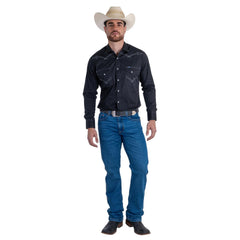 Camisa Vaquera Wrangler Hombre s147