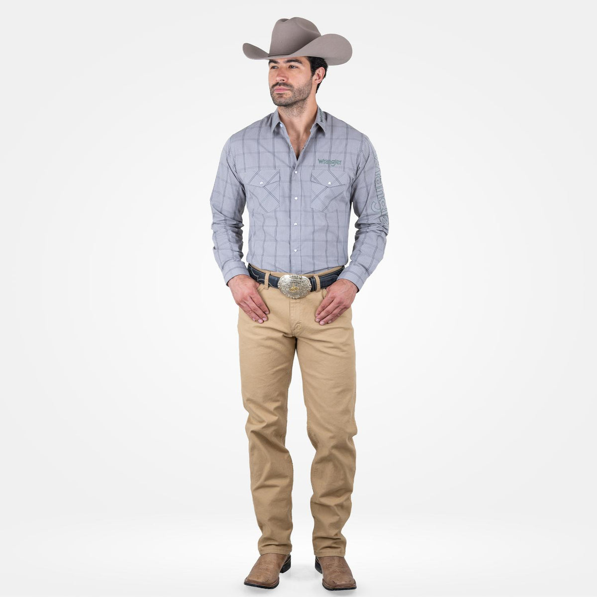 Camisa Vaquera Wrangler Slim Boot Hombre 937