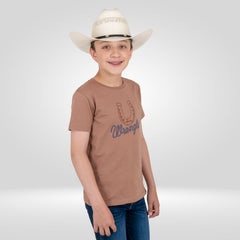 Playera Vaquera Wrangler Slim Fit Niño 290