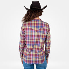 Blusa Vaquera Wrangler Slim Boot Mujer 465