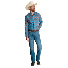 Camisa Vaquera Wrangler Hombre Painted Desert s955