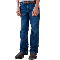 Jeans Vaquero Wrangler Niño Slim Boot Retro s280