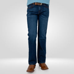 Pantalon Vaquero Wrangler Slim Boot Niño 353