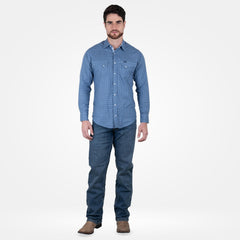 Camisa Vaquera Wrangler Retro Hombre 949