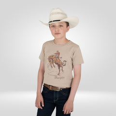 Playera Vaquera Wrangler Slim Fit Niño 270