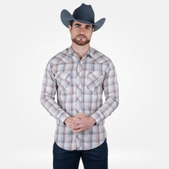 Camisa Vaquera Wrangler Western Fashion Hombre 869