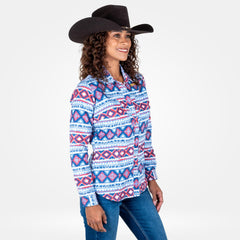 Blusa Vaquera Wrangler Slim Boot Mujer 431