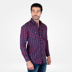 Camisa Vaquera Wrangler Western Fashion Hombre 968