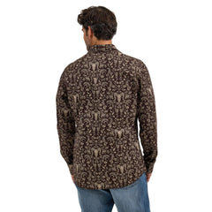Camisa Vaquera Wrangler Hombre Slim Fit Manga Larga 193