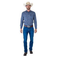 Jeans Vaquero Wrangler Hombre Slim Straight Retro s171