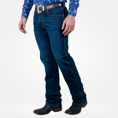 Jeans Vaquero Wrangler Slim Boot Hombre 836