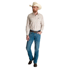 Camisa Vaquera Wrangler Hombre Retro s414