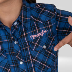 Blusa Vaquera Wrangler Slim Boot Niña 455