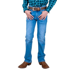 Jeans Vaquero Wrangler Niño Slim Boot 20x s176