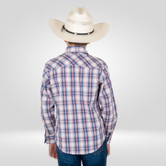 Camisa Vaquera Wrangler Slim Boot Niño 443