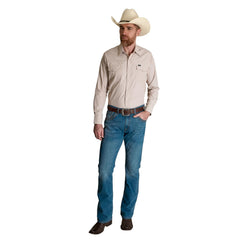 Camisa Vaquera Wrangler Hombre Retro s408