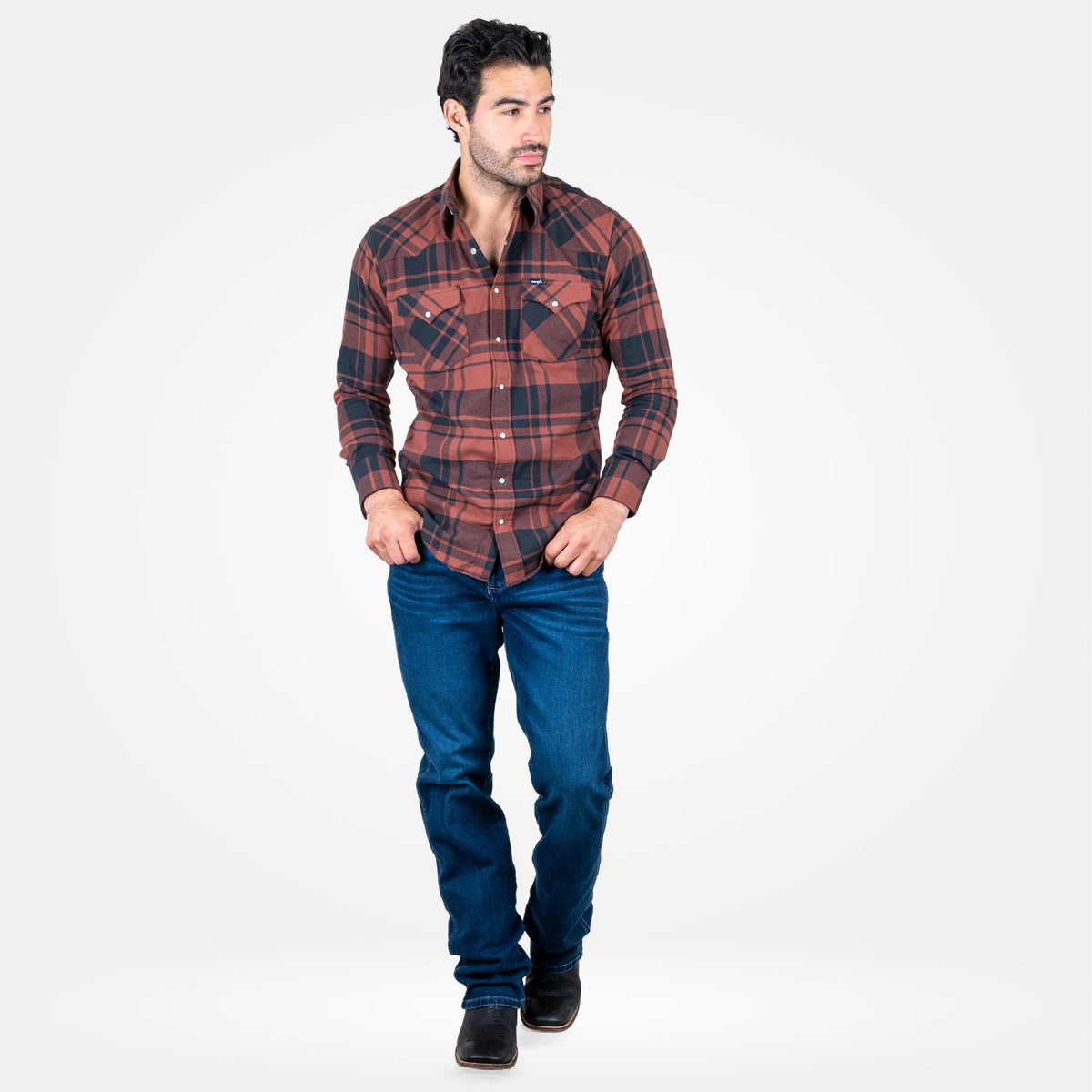 Camisa Vaquera Wrangler Painted Desert Hombre 418