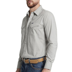 Camisa Vaquera Wrangler Hombre Slim Fit Manga Larga 846
