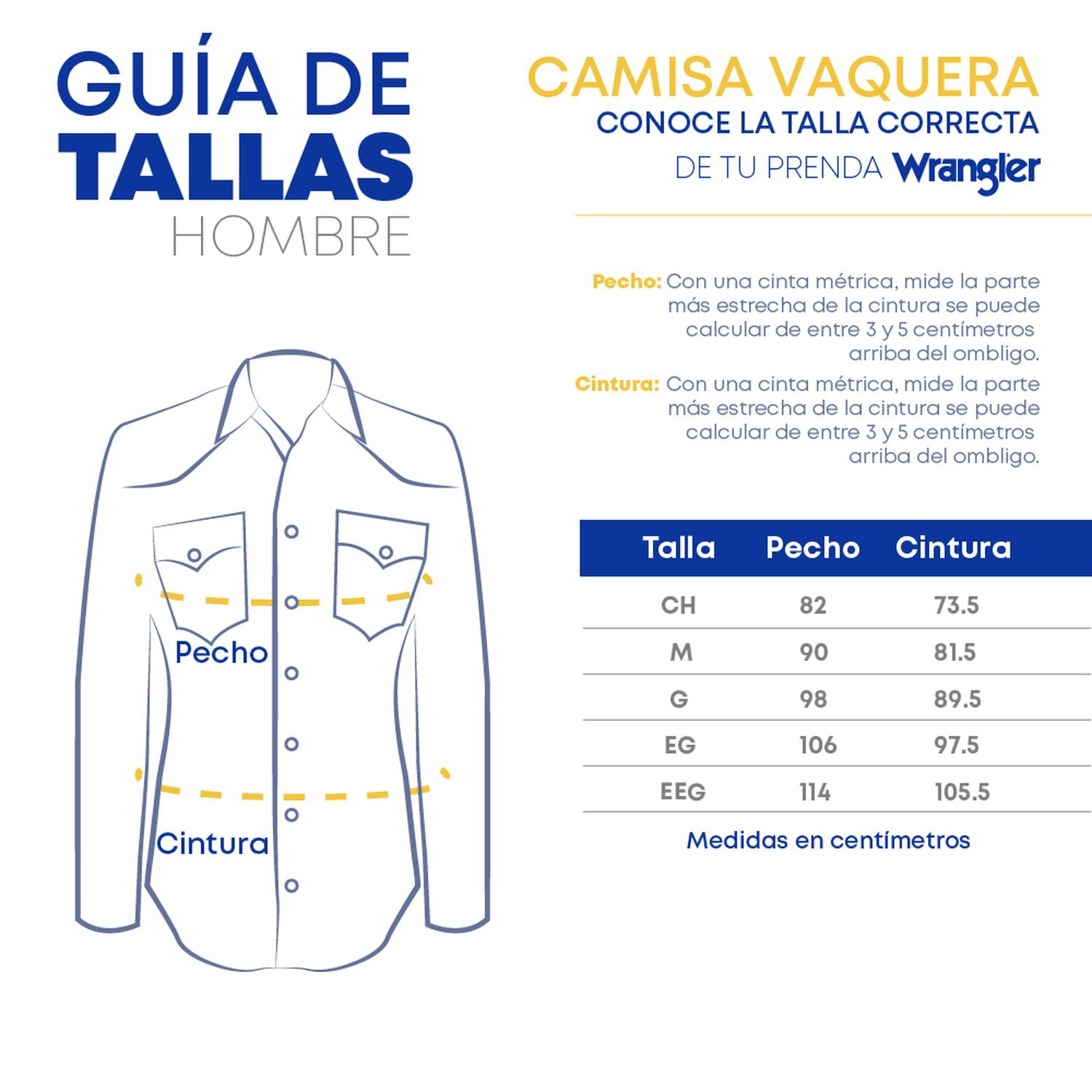 Guía de tallas