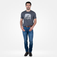 Playera Vaquera Wrangler Slim Fit Hombre 255