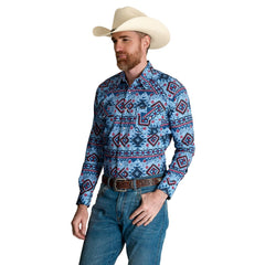 Camisa Vaquera Wrangler Hombre Checotah s968