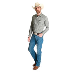 Camisa Vaquera Wrangler Hombre 20X s110