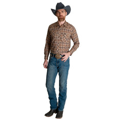 Camisa Vaquera Wrangler Hombre Western Fashion s987
