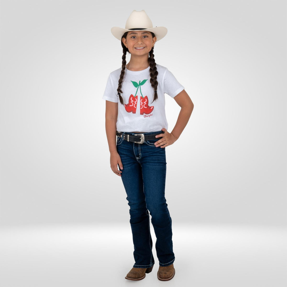 Playera Vaquera Wrangler Slim Fit Niña 248