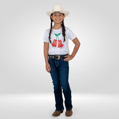 Playera Vaquera Wrangler Slim Fit Niña 248