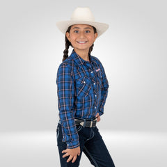 Blusa Vaquera Wrangler Slim Boot Niña 455
