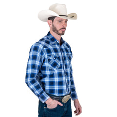 Camisa Vaquera Wrangler Hombre Retro s417