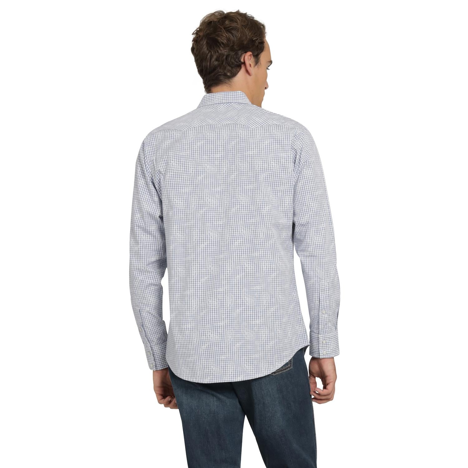 Camisa Vaquera Wrangler Hombre Retro Slim Manga Larga 514