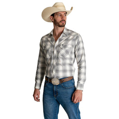 Camisa Vaquera Wrangler Hombre Western Fashion s989