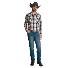 Camisa Vaquera Wrangler Hombre Painted Desert s956
