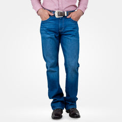 Jeans Vaquero Wrangler Slim Boot Hombre 373
