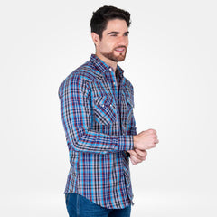 Camisa Vaquera Wrangler Western Fashion Hombre 872
