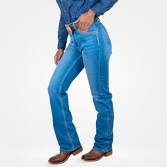 JEANS Vaquero Wrangler High Rise Mujer 609