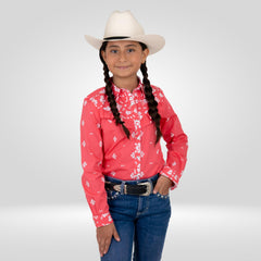 Blusa Vaquera Wrangler Slim Boot Niña 421