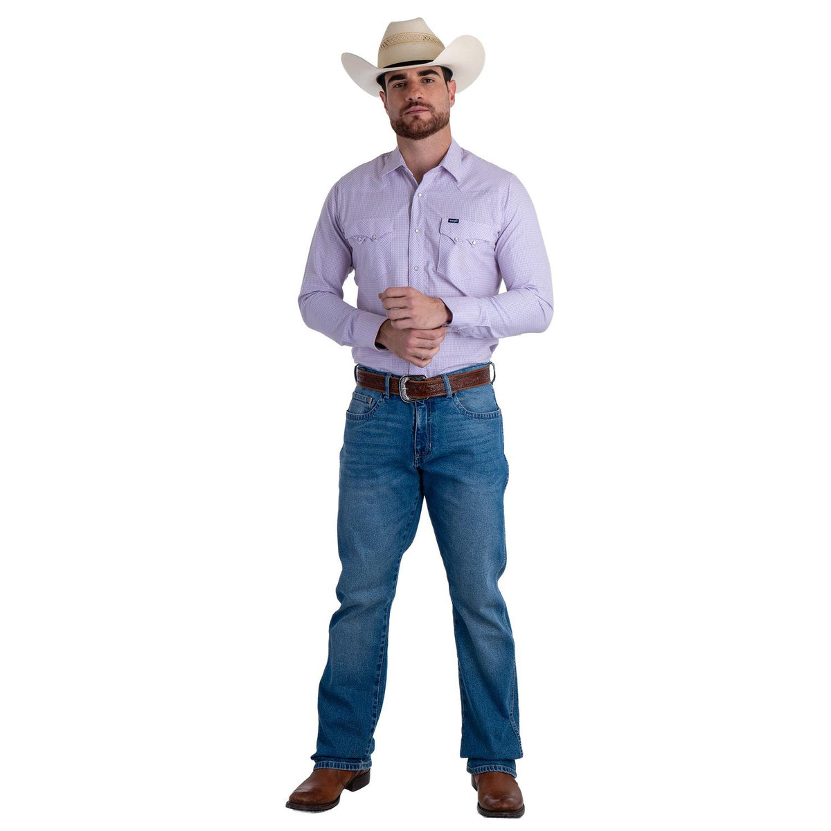 Jeans Vaquero Wrangler Hombre Slim Boot Retro s269