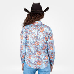Blusa Vaquera Wrangler Slim Boot Mujer 470