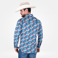 Camisa Vaquera Wrangler Checotah Hombre 897