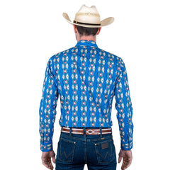 Camisa Vaquera Wrangler Hombre Checotah s142