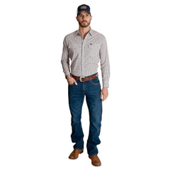 Camisa Vaquera Wrangler Hombre 20X s108
