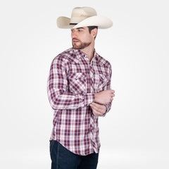 Camisa Vaquera Wrangler Western Fashion Hombre 870