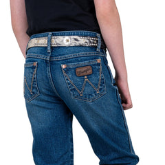 Jeans Vaquero Wrangler Niño Slim Boot Retro s281