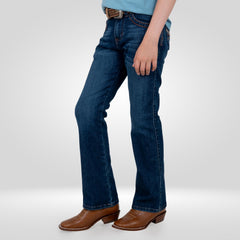 Pantalon Vaquero Wrangler Slim Boot Niño 353