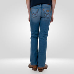 Pantalon Vaquero Wrangler Slim Boot Niño 344
